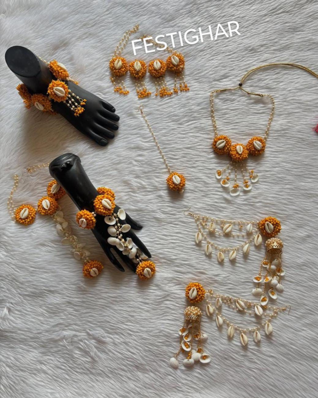 Flower Jewellery Set