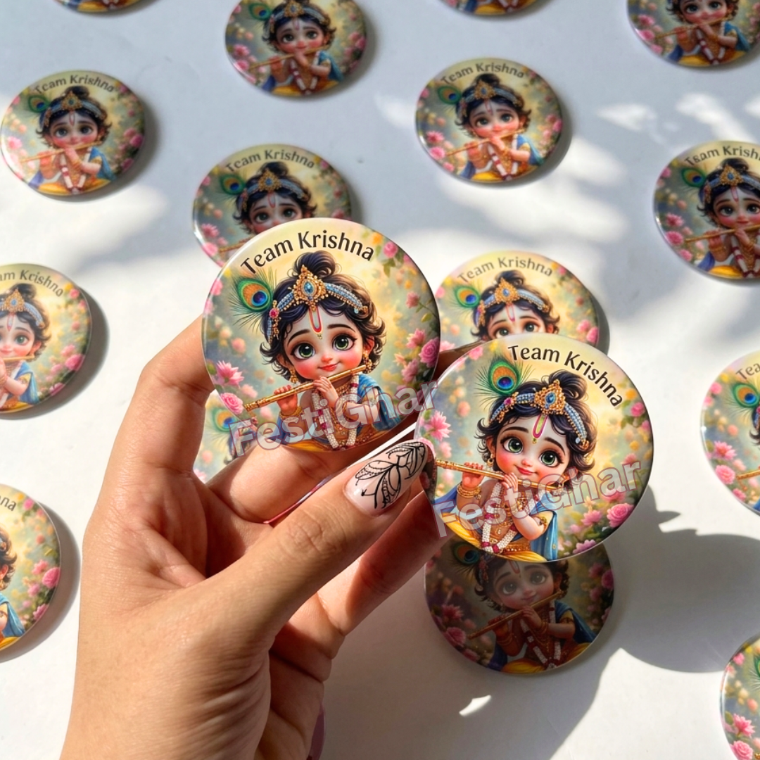Team Krishna Badges