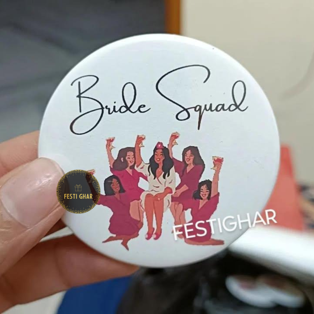 Bride Squad Wedding Badges