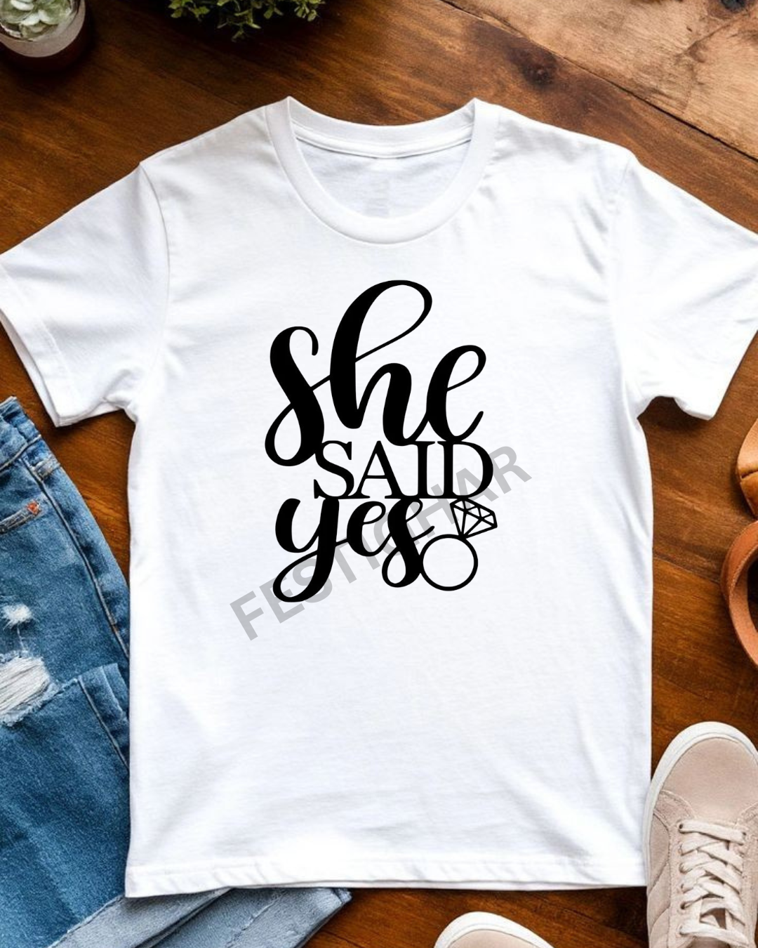 Bridesmaids T-Shirt - She Said Yes