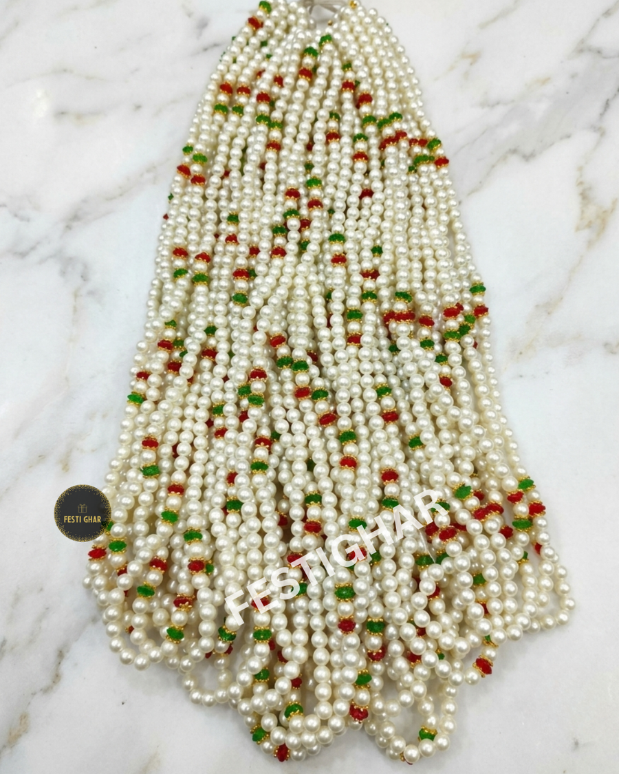 Moti mala for baraat welcome