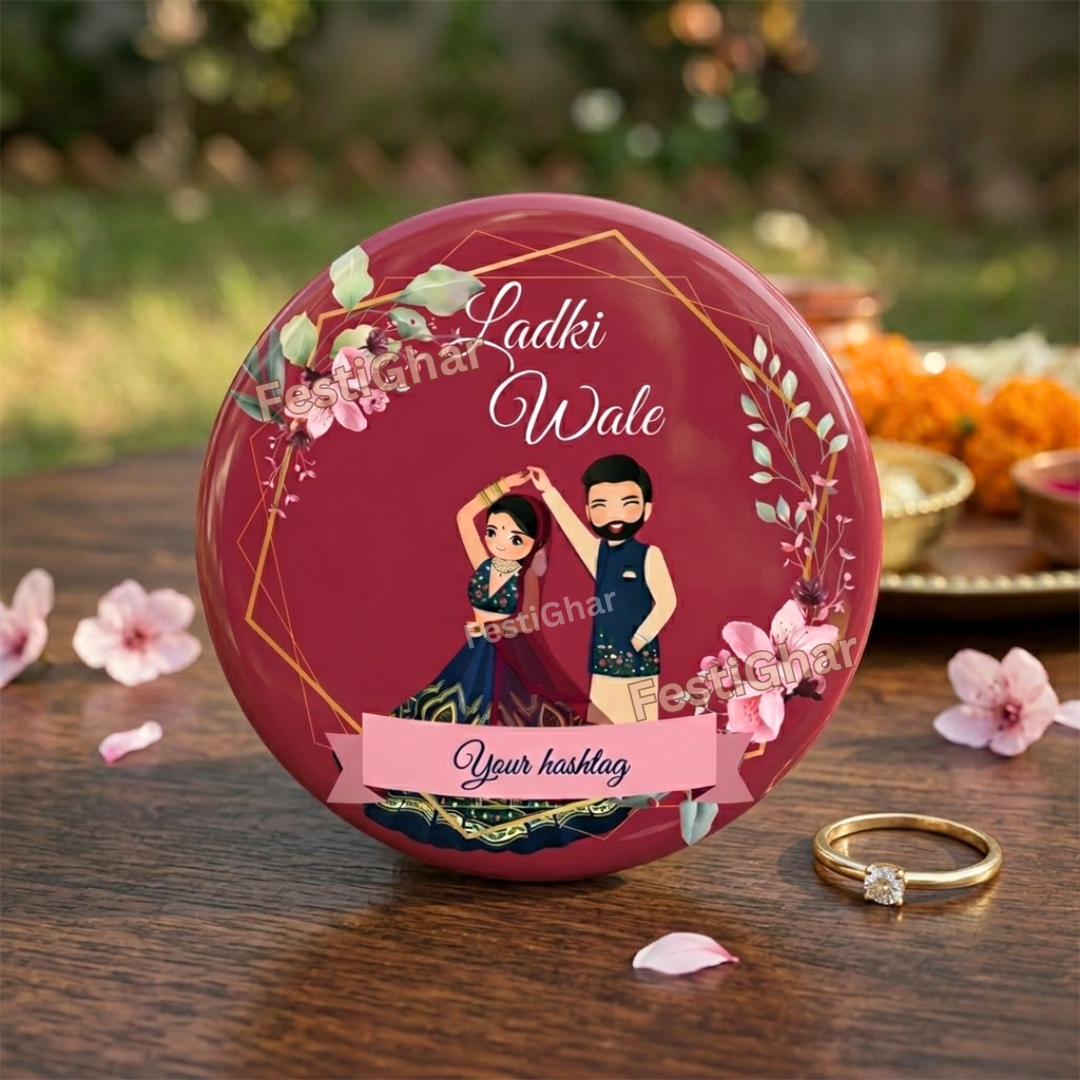 Customized trending Ladki Wale badges