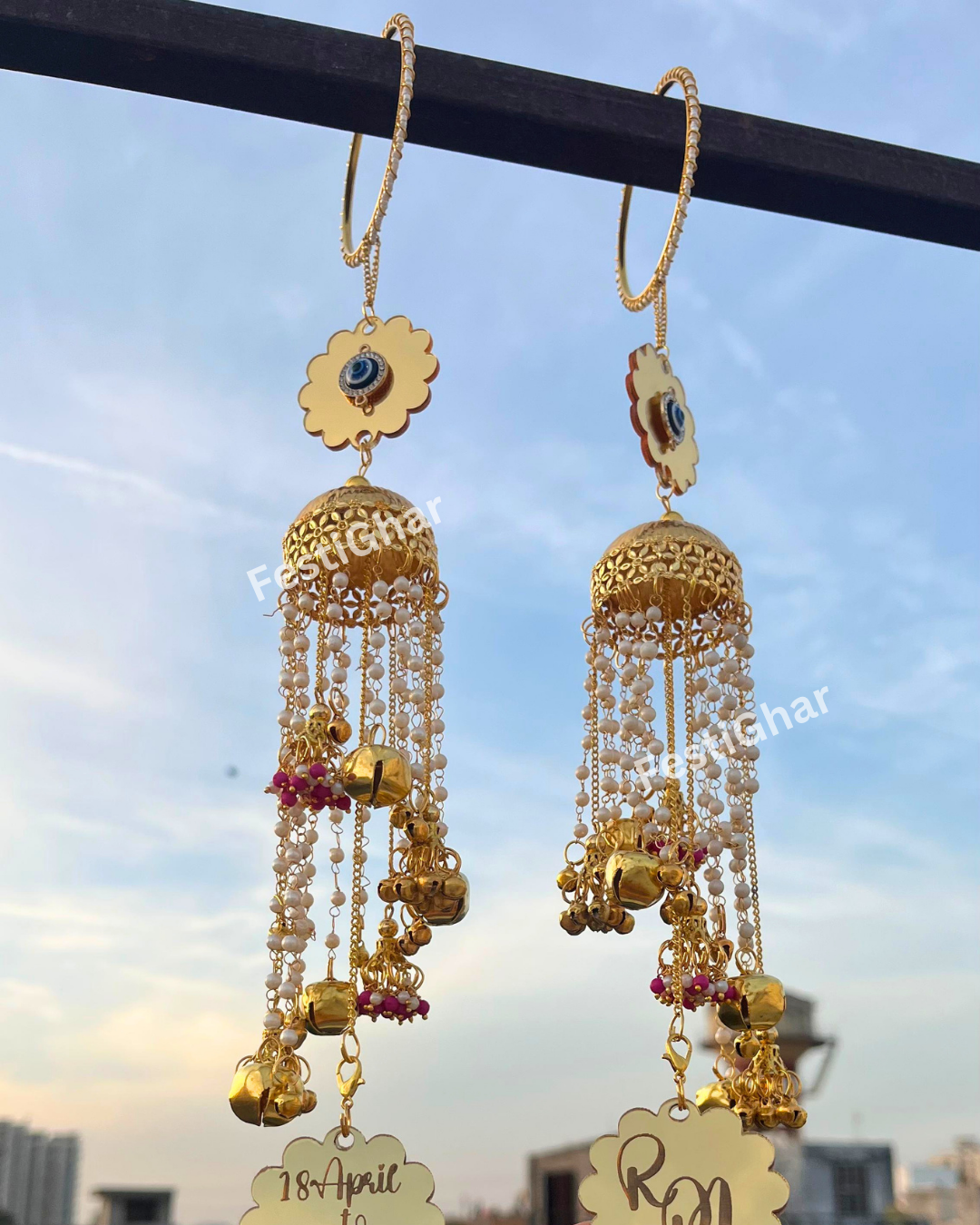 Customized Kalire in pearl