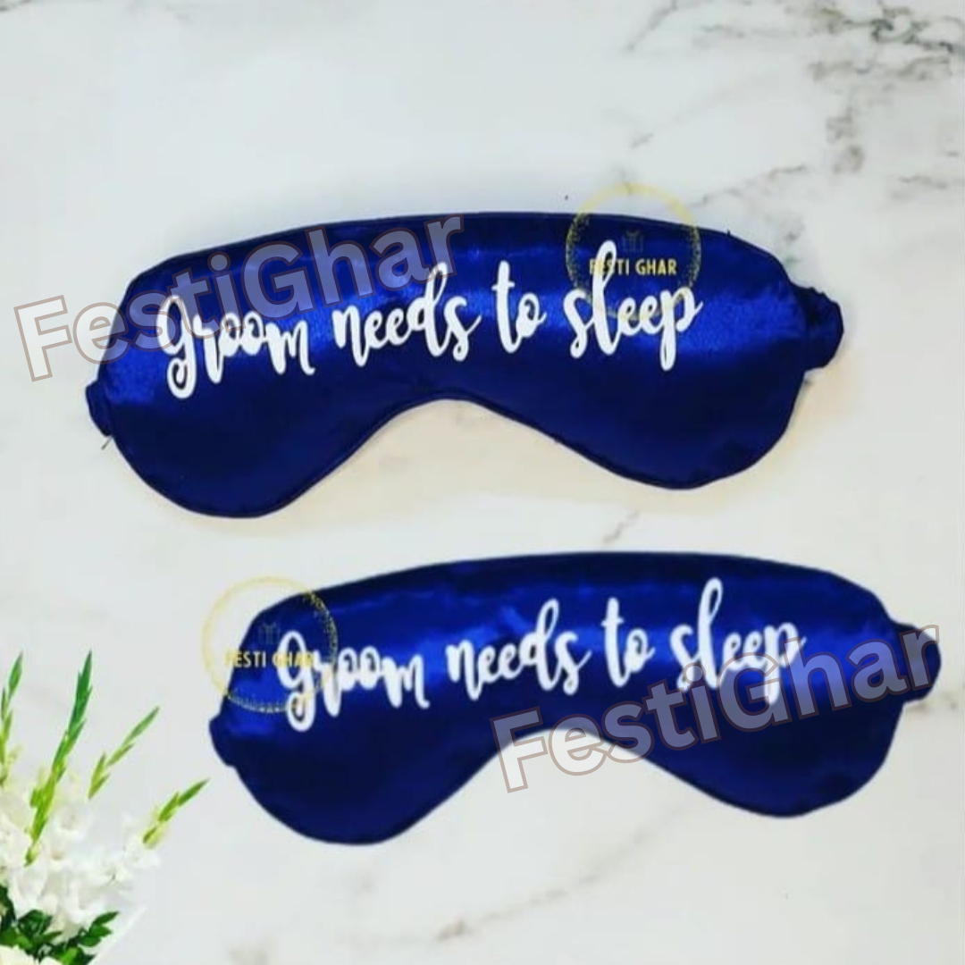 Customized Satin Eye Masks
