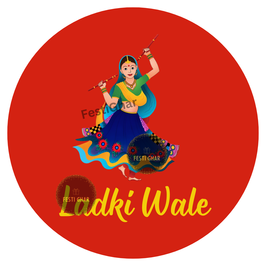 Ladkiwale wedding badges Gujarati