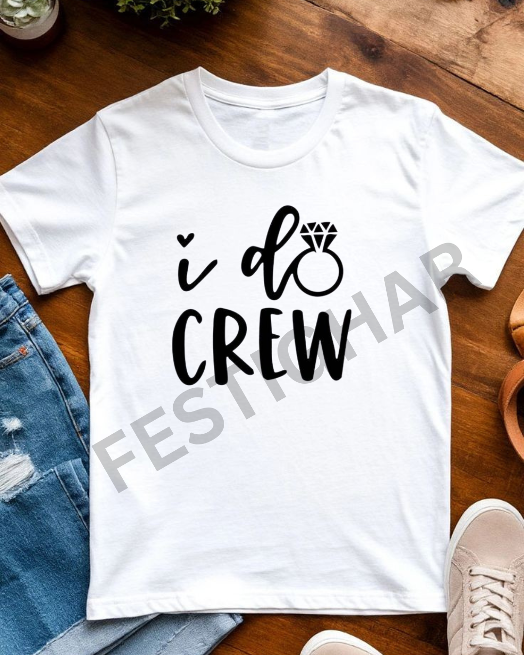 Bridesmaids T Shirts - I do Crew