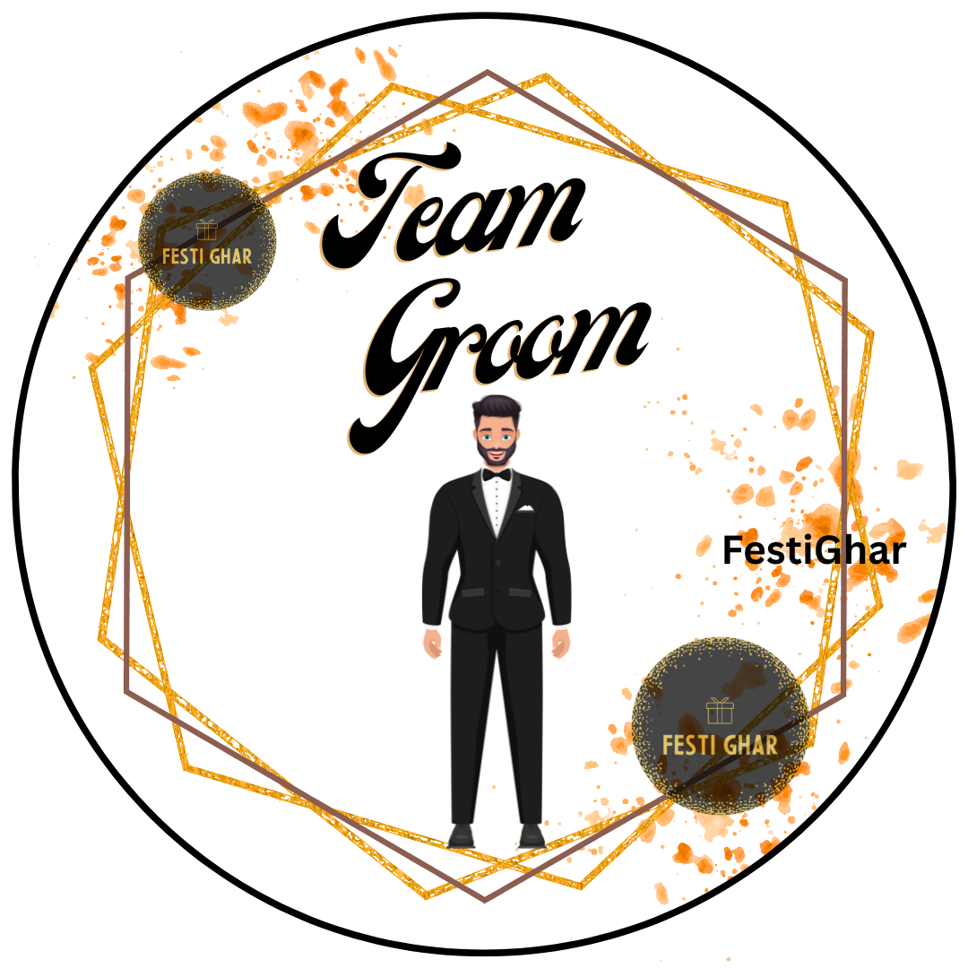 Team Groom Golden Badges