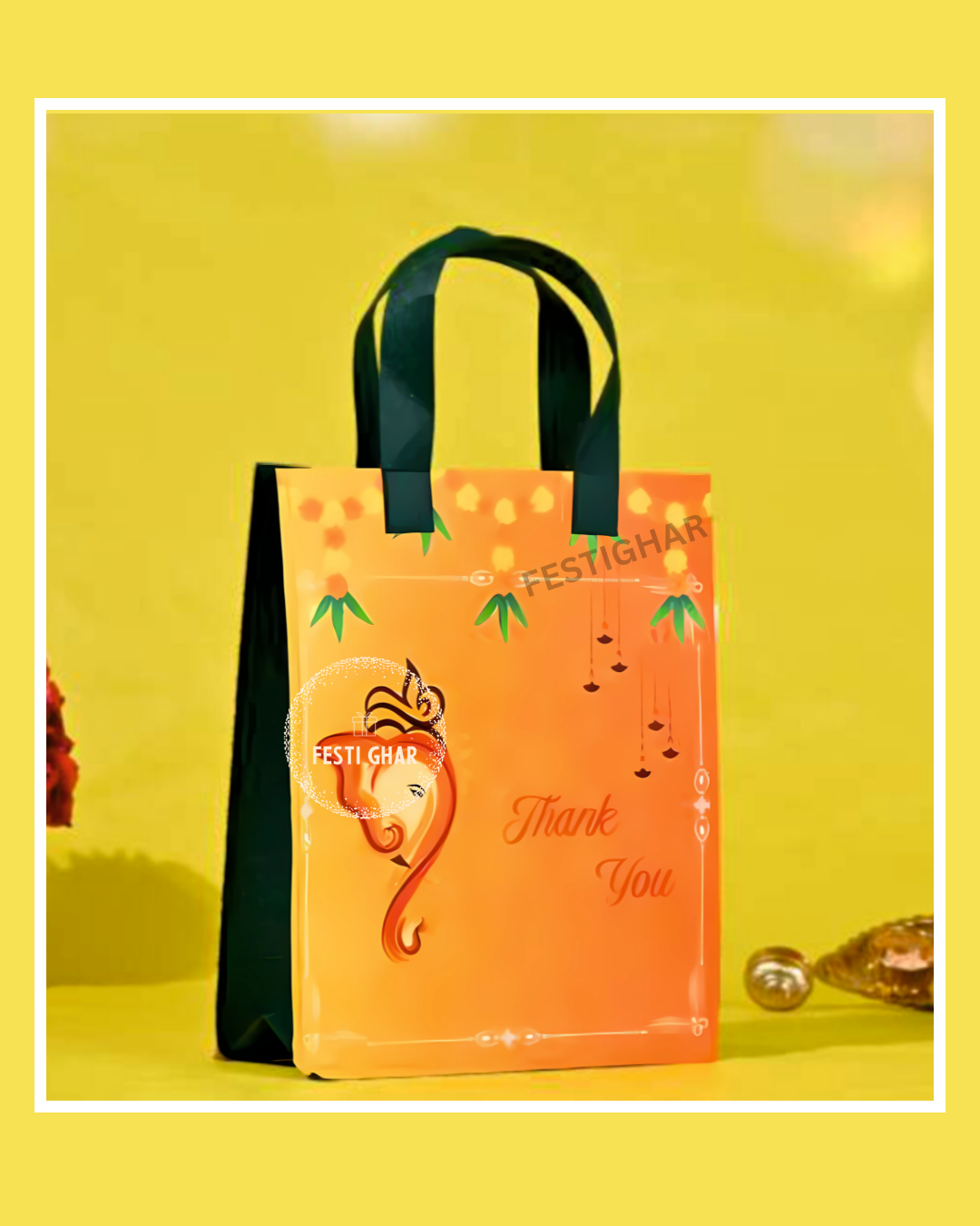 Wedding Fabric Ganpati Bags
