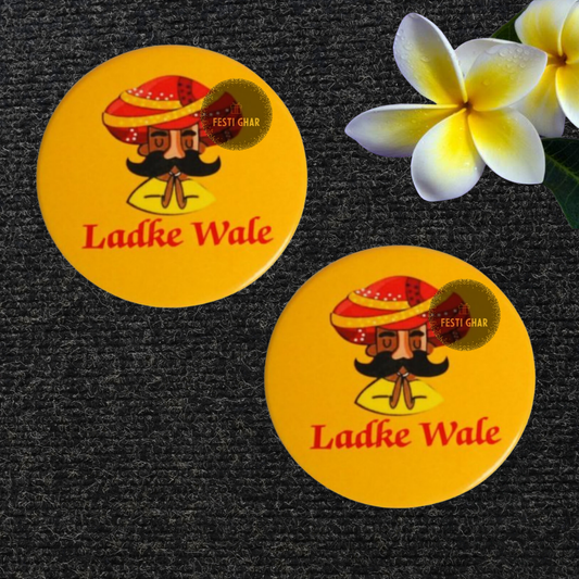 Ladkewale Badges in Rajasthani style