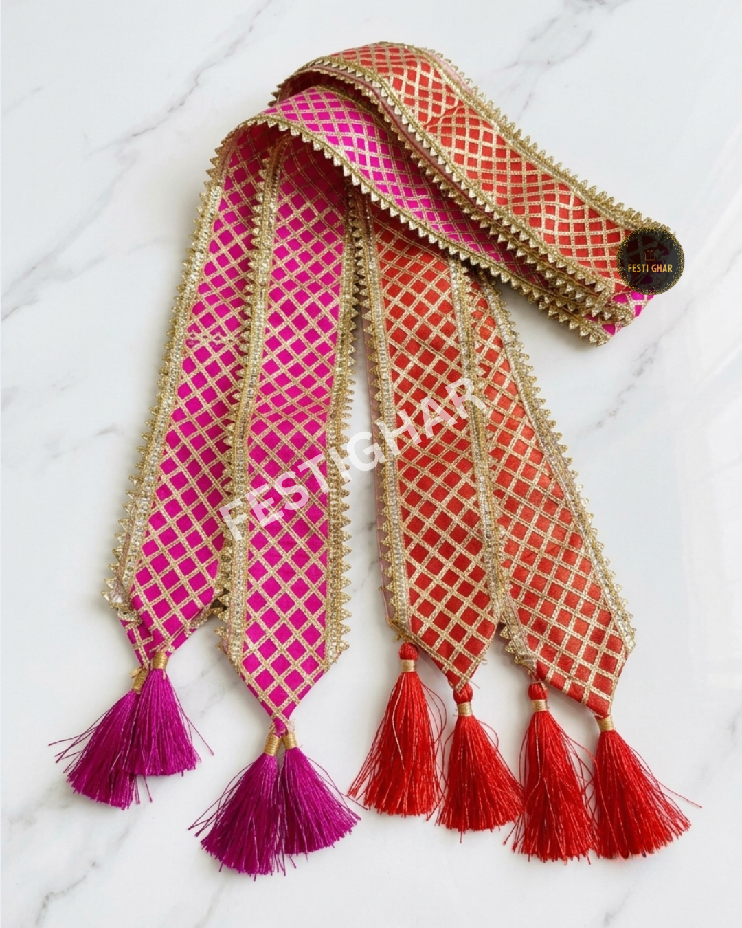 Gota welcome dupatta for Barati