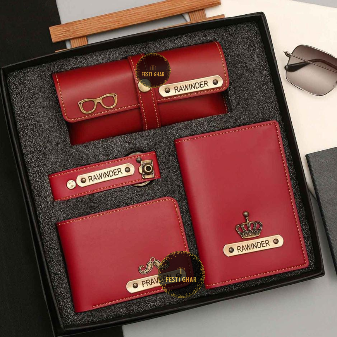 Personalized Gift Set (Set of 4 for Men)