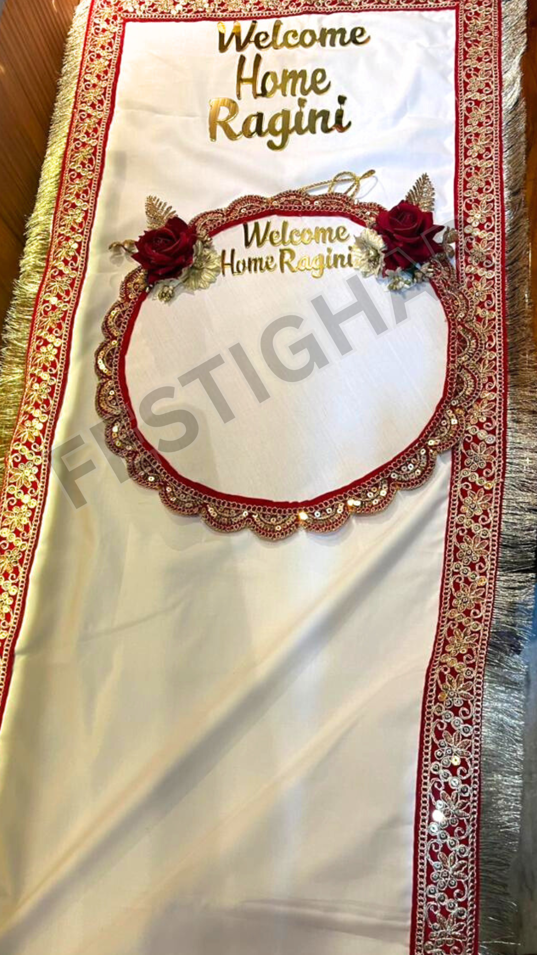 Grah Pravesh Mat and Carpet Combo