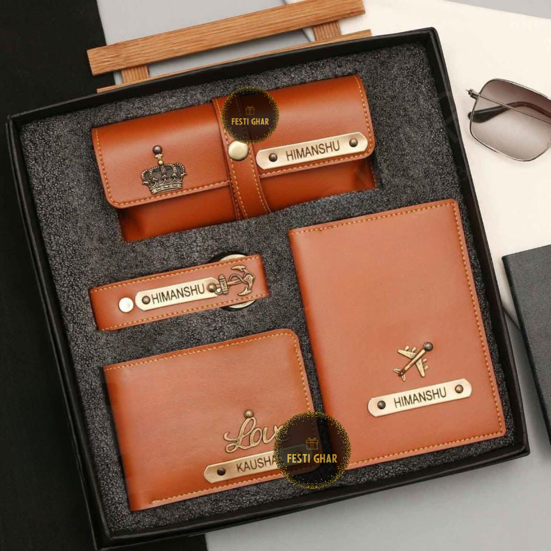 Personalized Gift Set (Set of 4 for Men)