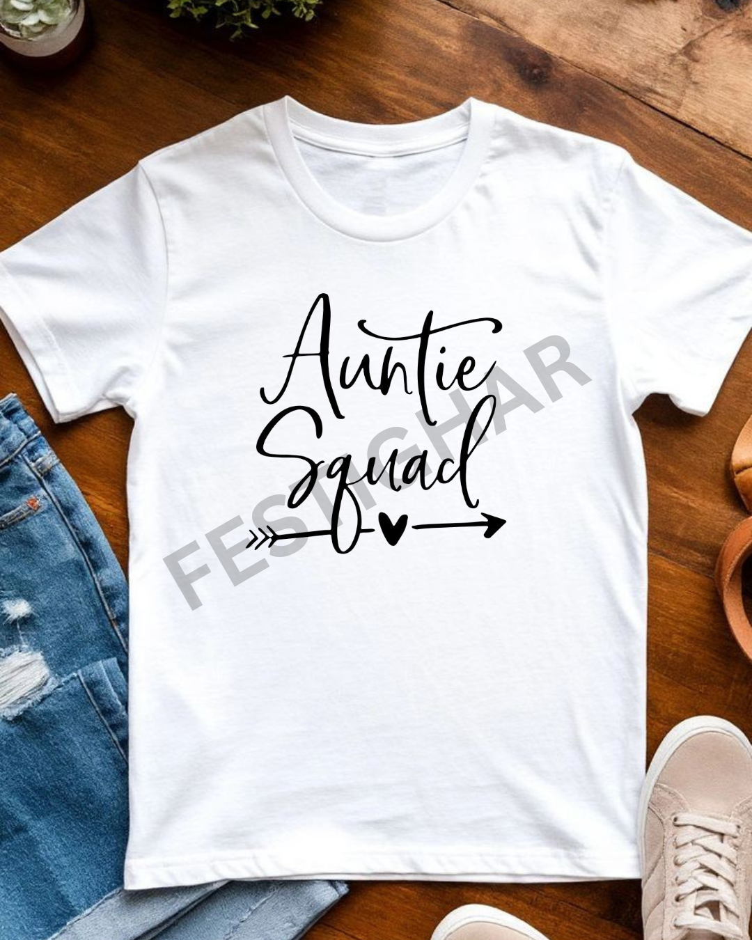 Bridesmaids T-Shirt - Auntie Squad