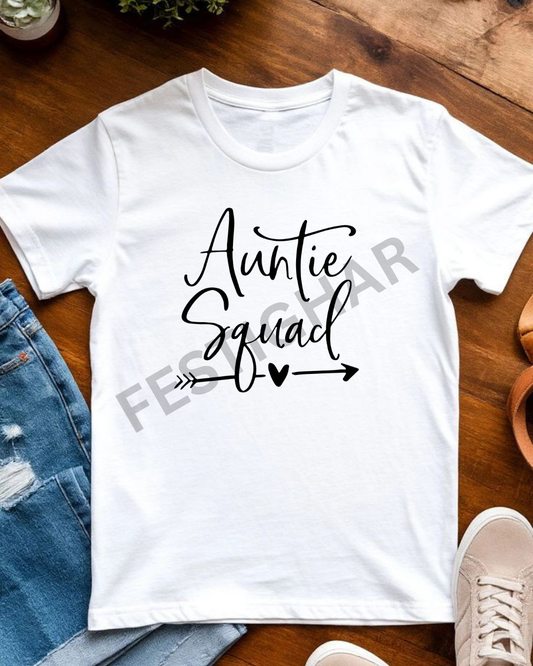 Bridesmaids T-Shirt - Auntie Squad