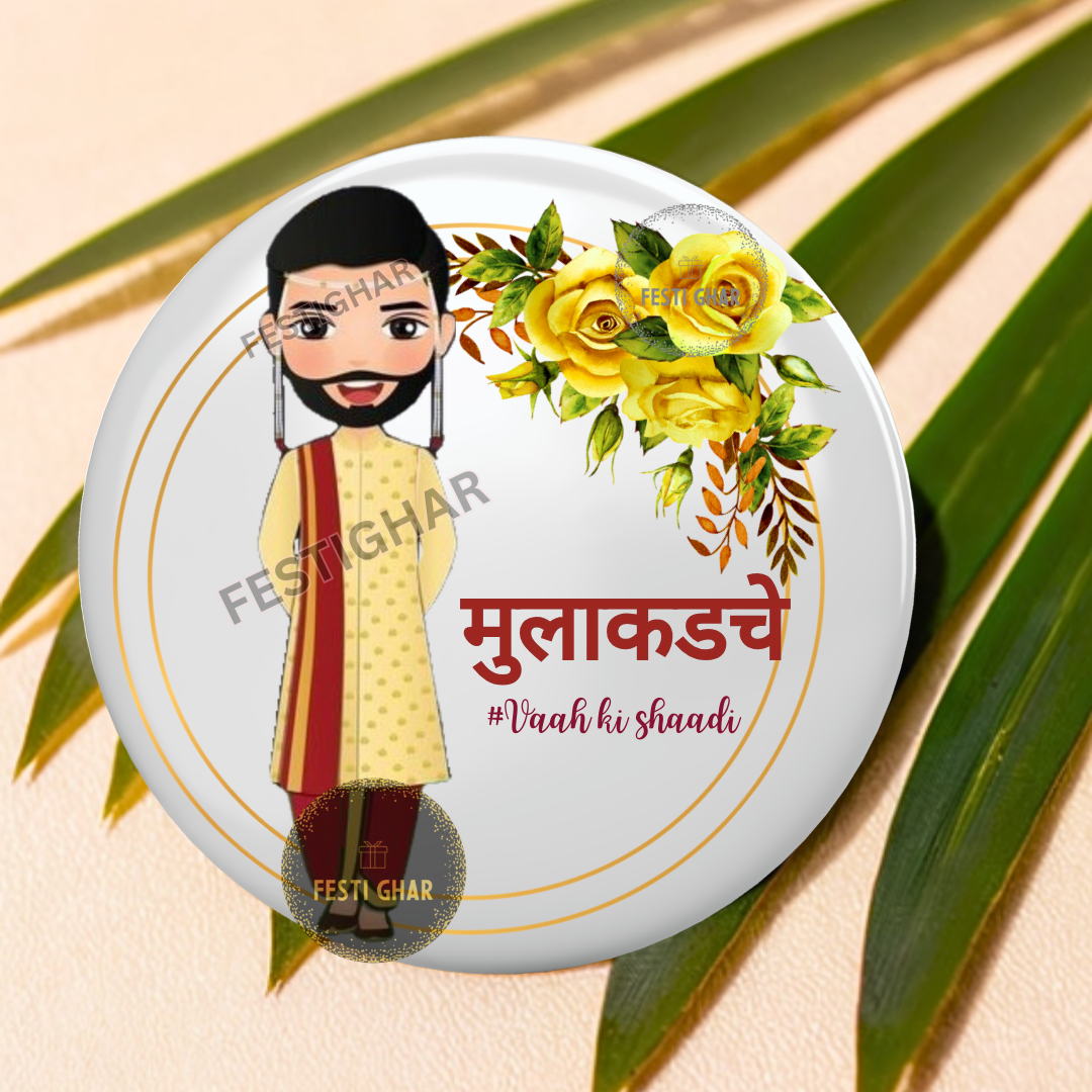 Customized Mulakadche Badges