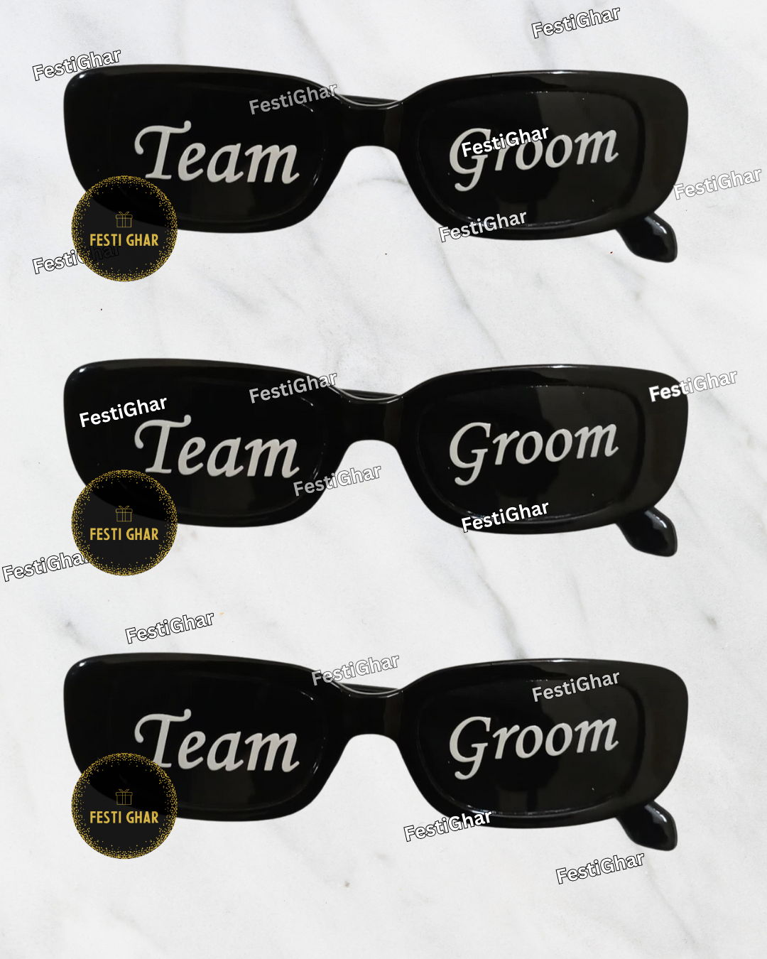 Customized Goggles in Black Colour