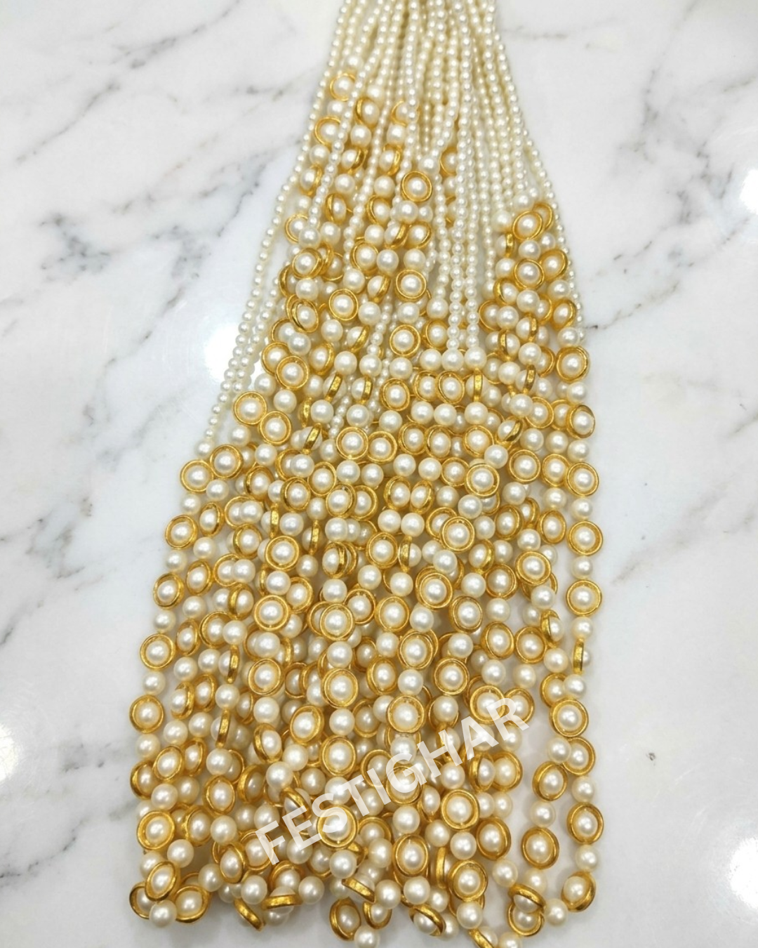 Heavy ring mala for baraat