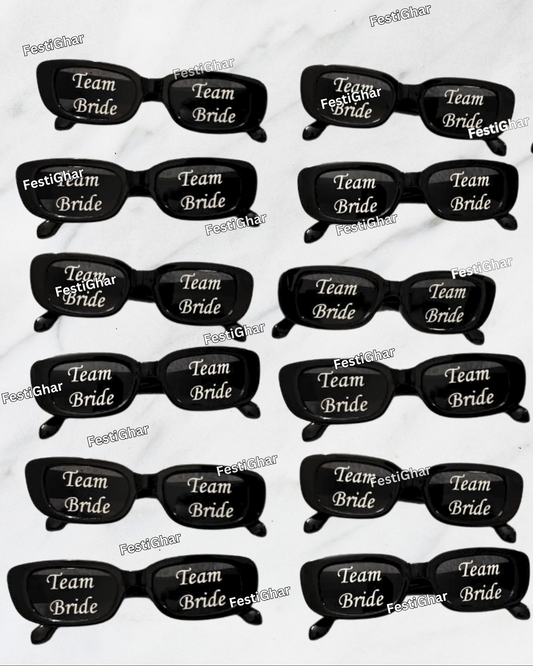 Team Bride Goggles in black colour