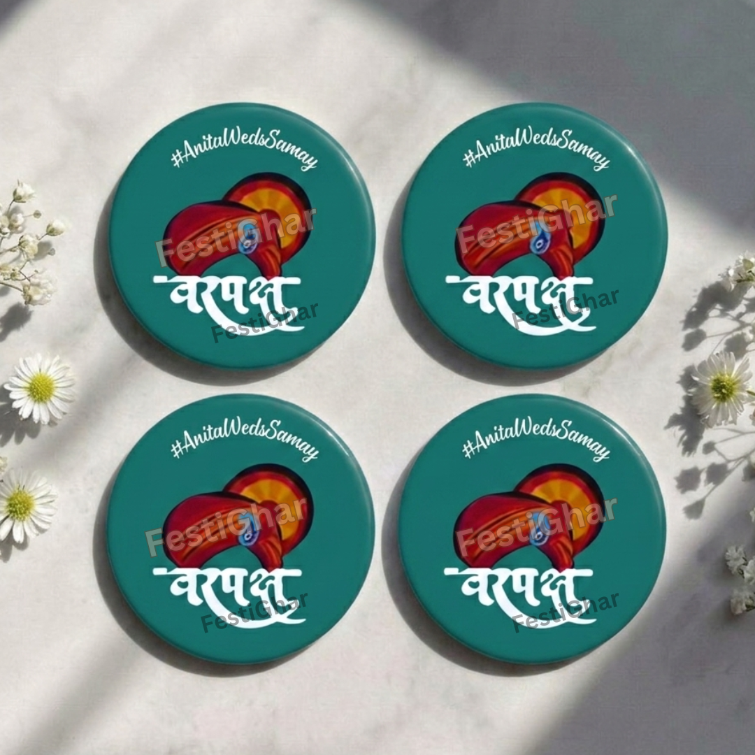 Customized VarPaksh Badges in Green