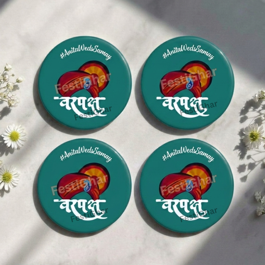 Customized VarPaksh Badges in Green