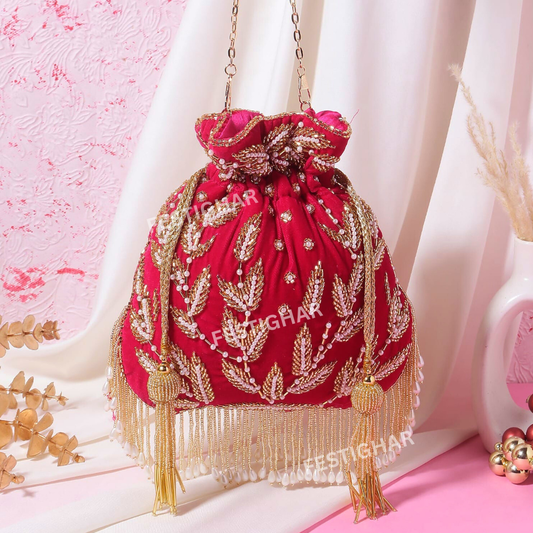 Designer Tassel Potli
