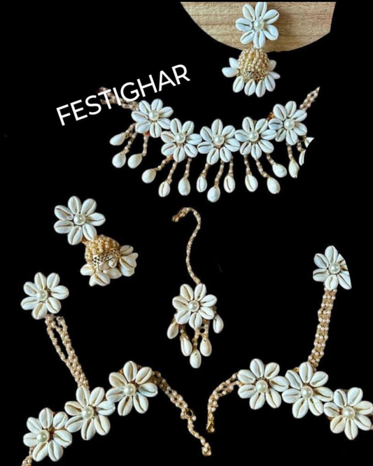 Shell Jewellery in while