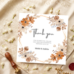 Elegant Thank you Cards customized