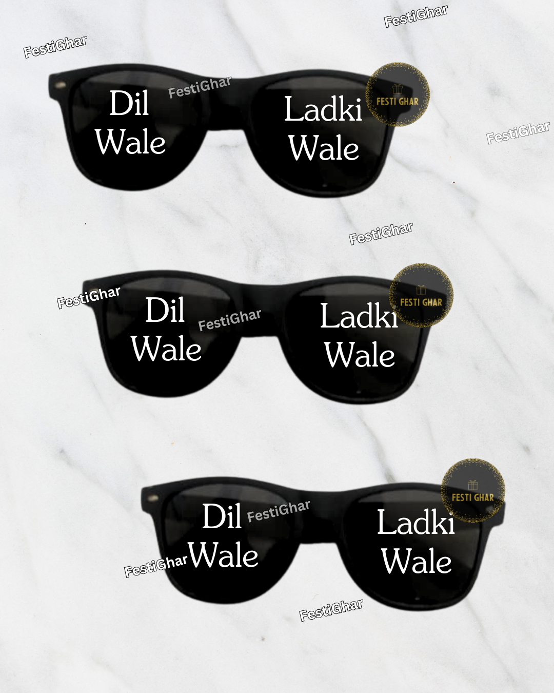 Dil Wale Ladki Wale Wedding Goggles