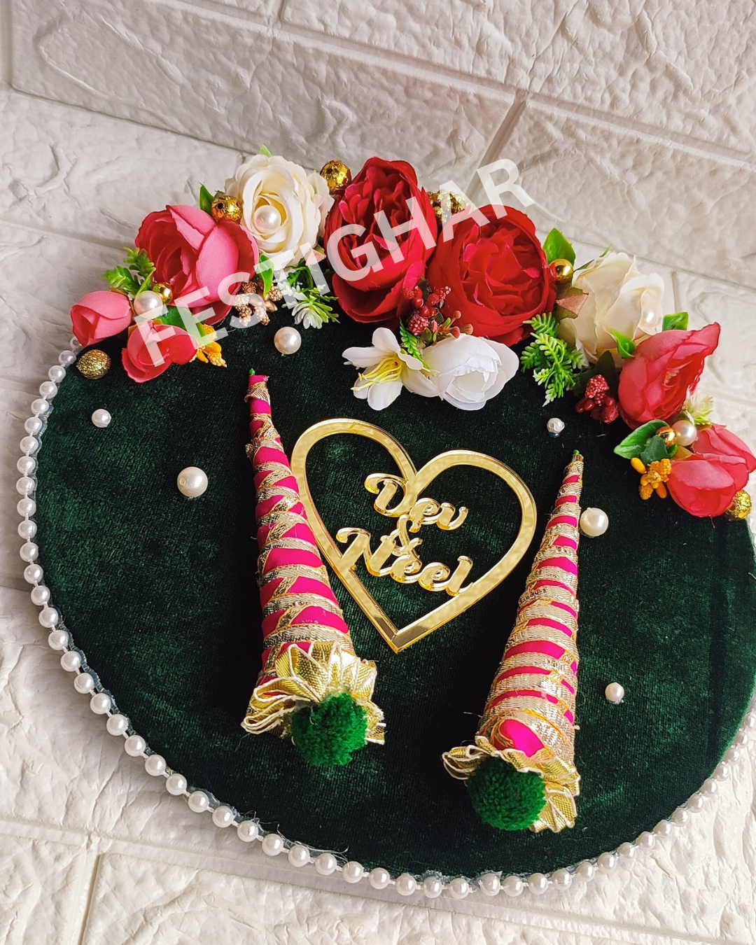 Mehendi Platter customized