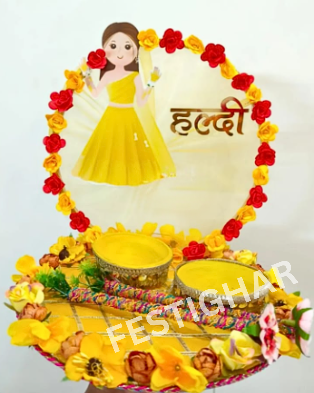 Haldi Platter for wedding