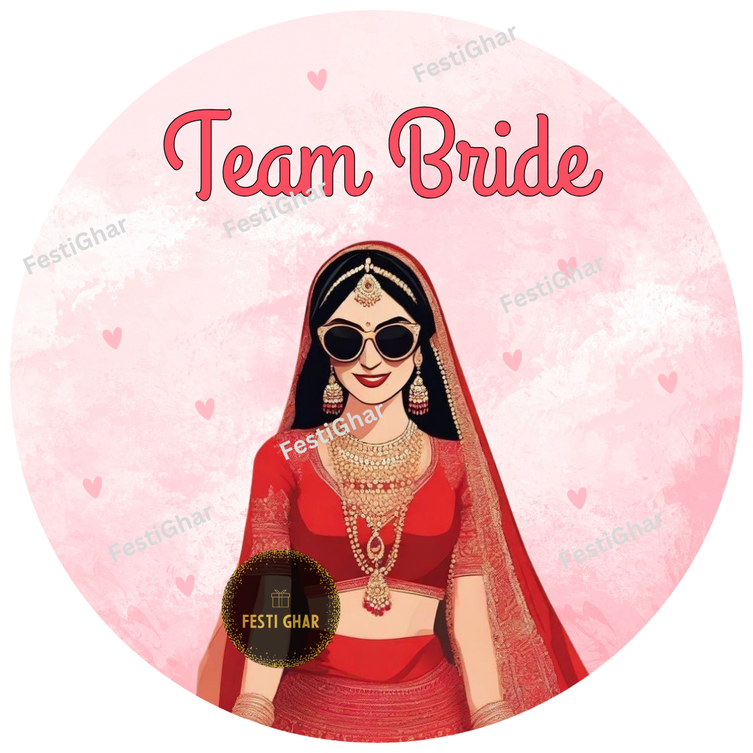Team Bride in Red