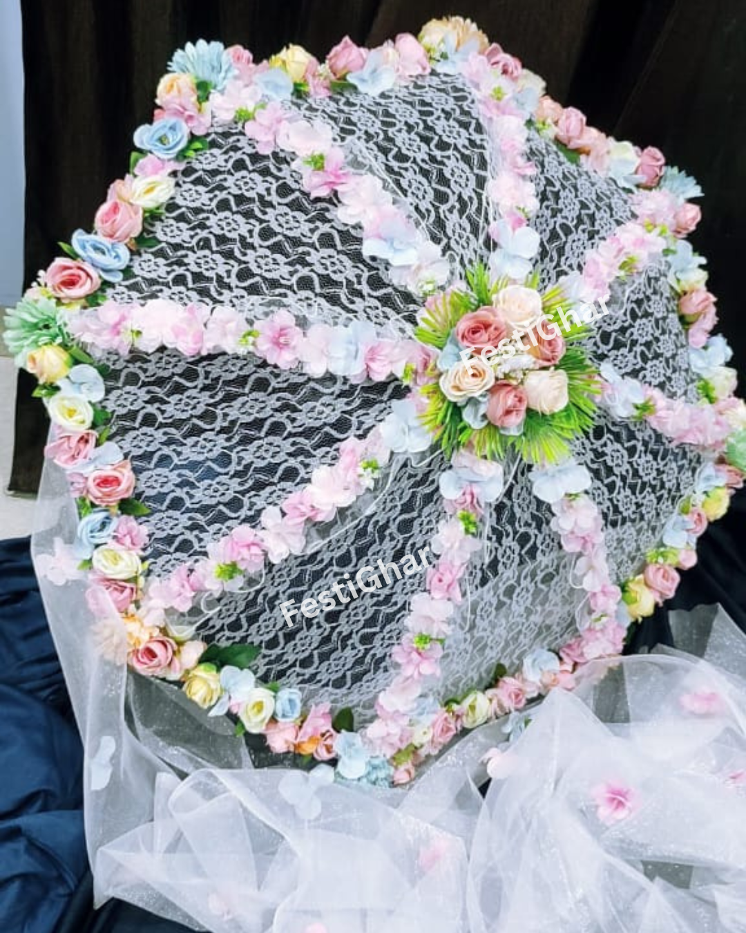 Premium Wedding Umbrella with tail