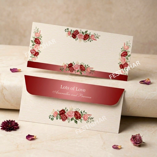Personalised Money Envelopes - Floral