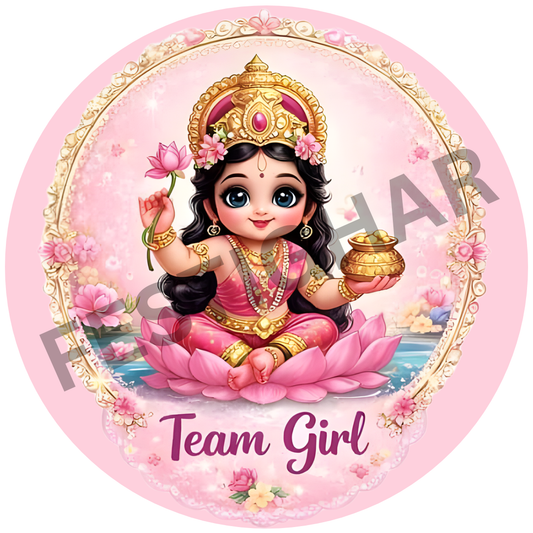 Team Girl Laxmi Ji Badges