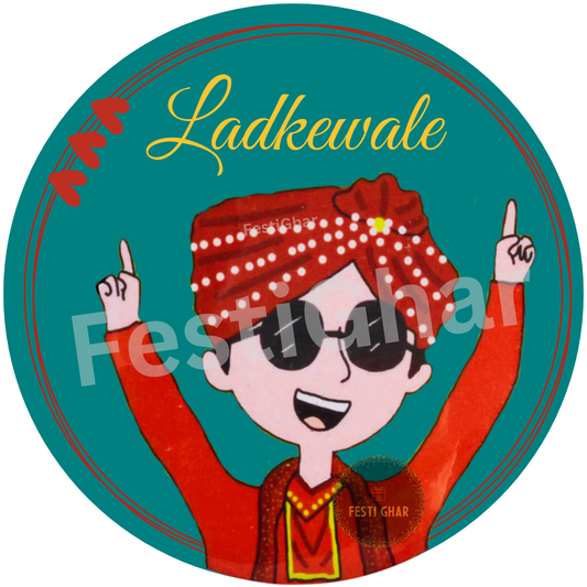Ladkewale Badges in Green