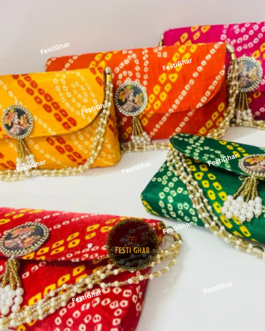 Bandhani Purse