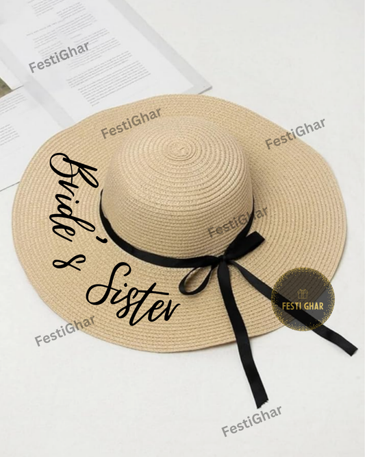 Bride's Sister Beach Hats