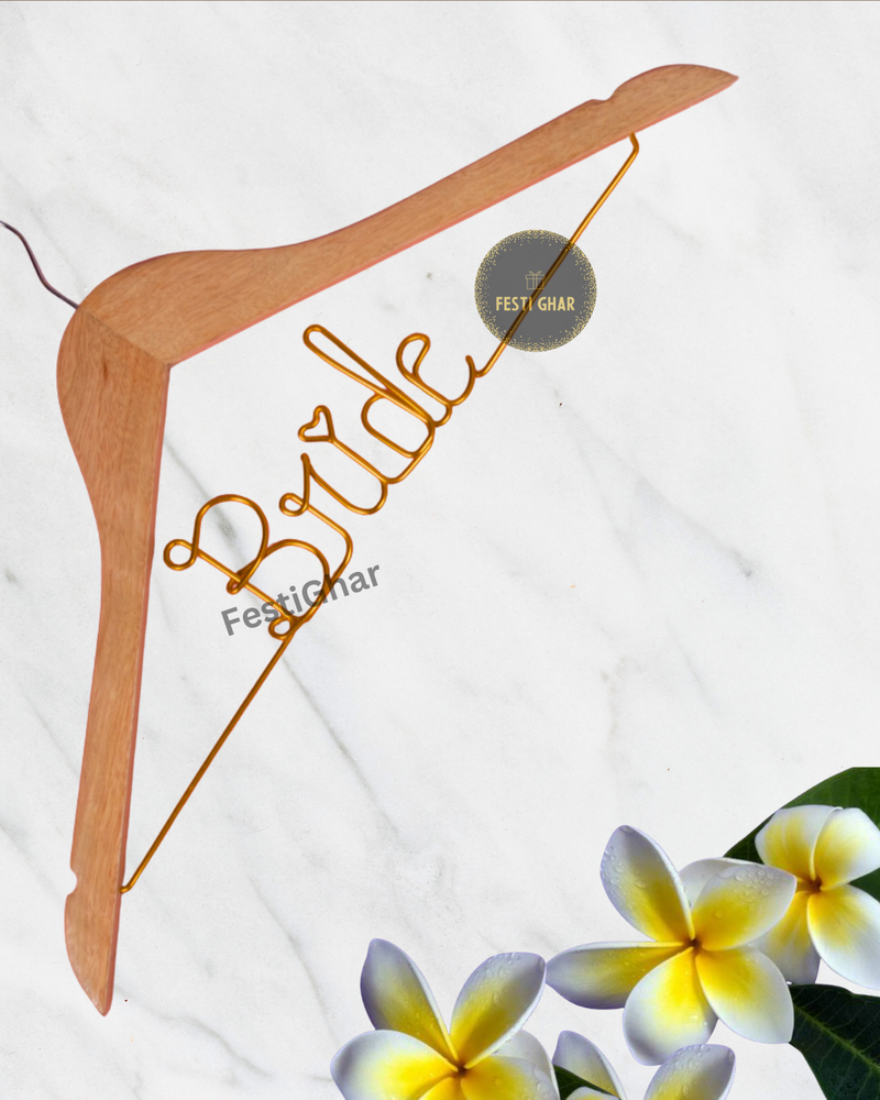 Customized Bride hanger
