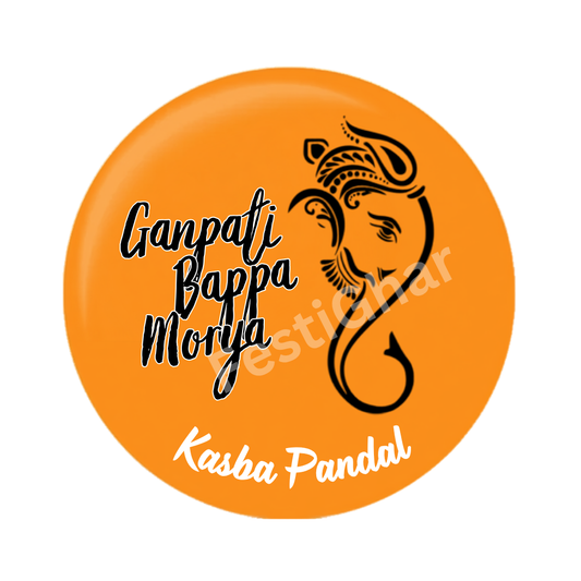 Customized badges for Ganesh Chaturthi
