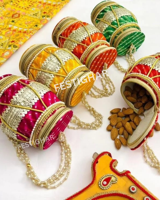 Dholak boxes | Dholak Dibba  (mixed colours)