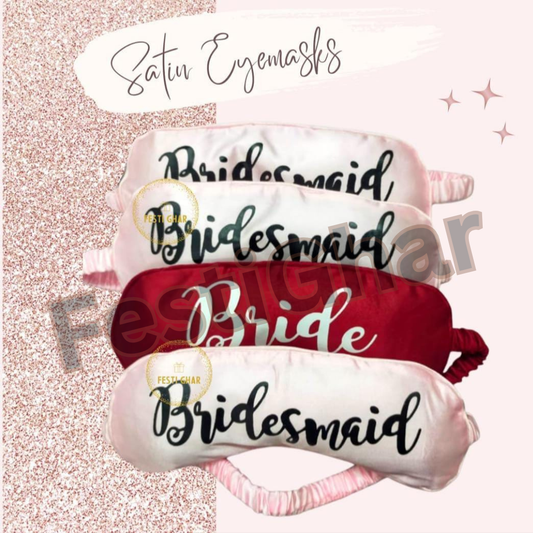 Customized Satin Eye Masks