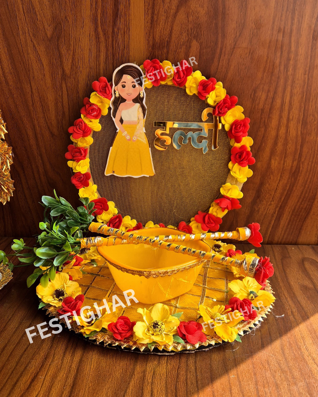 Haldi Platter for wedding