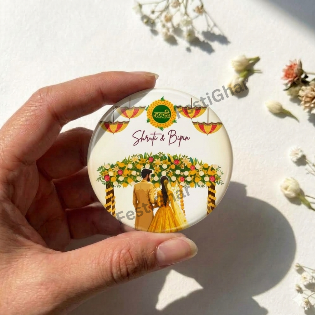 Haldi function badges