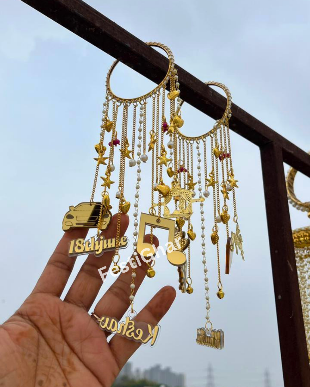 Kalire with customized charms
