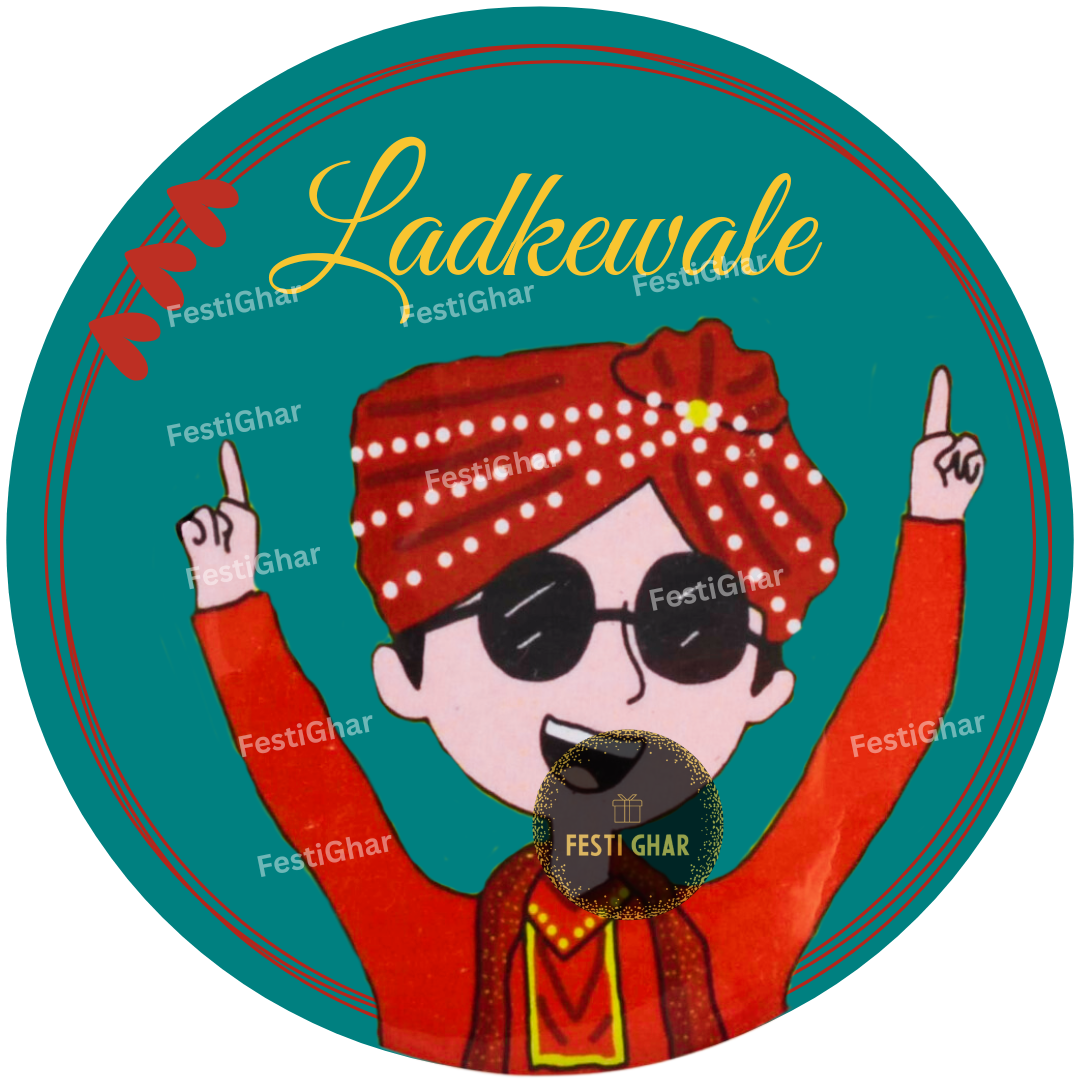 Ladkewale Badges in Green