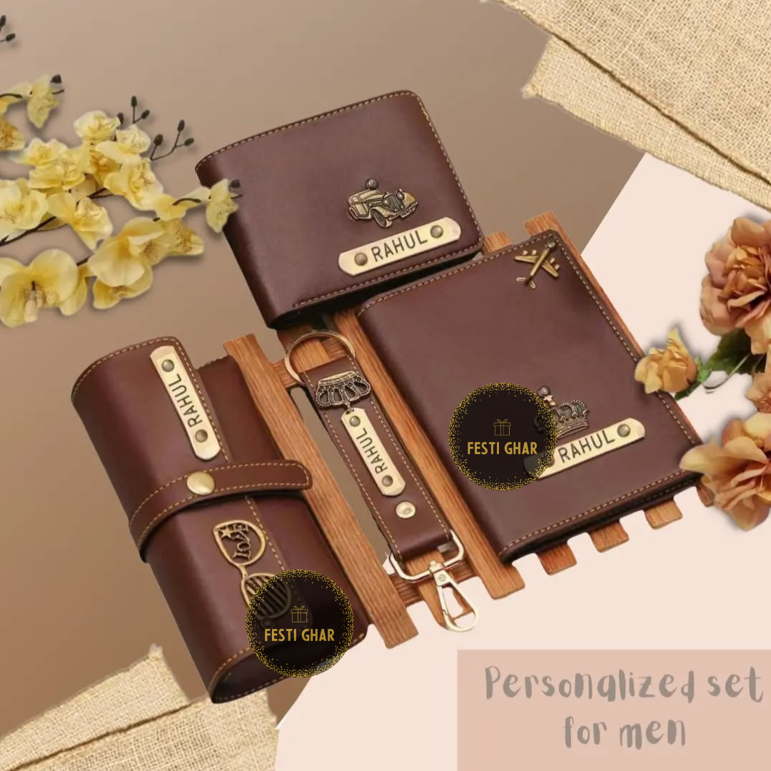Personalized Gift Set (Set of 4 for Men)