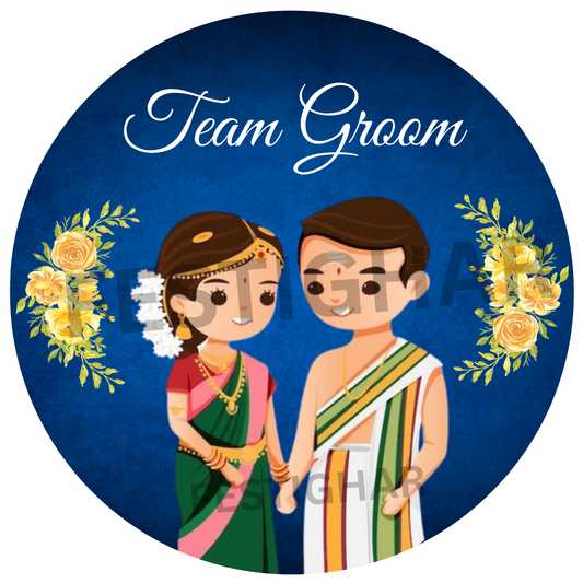 Groom Badges