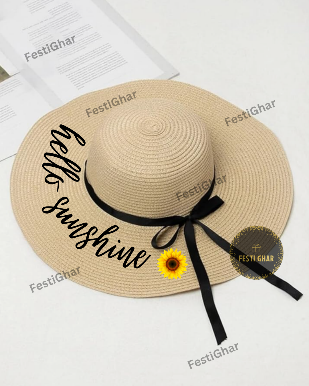 Hello Sunshine Beach Hat