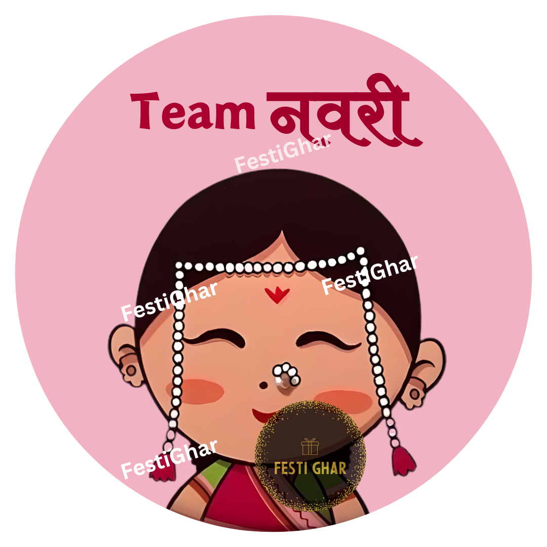 Navri Simple Team Navri Marathi Badges – FESTIGHAR